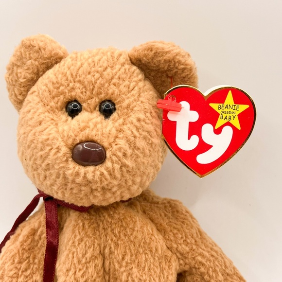 [Vintage] TY Beanie Babies “Curly” the Bear - Picture 2 of 8